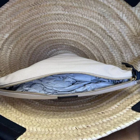 Altuzarra Large Palm Basket Tote – Natural/Black - Picture 10 of 10